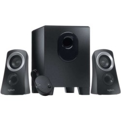 Logitech Z313 Speaker System 2.1 50 W - Subwoofer da 15 W - Ingresso jack da 3,5 mm - Colore nero
