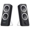 Altoparlanti multimediali stereo Logitech Z200 da 10 W - Ingresso jack da 3,5 mm - Cavo da 1,80 m - Colore nero
