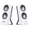 Altoparlanti multimediali stereo Logitech Z200 da 10 W - Ingresso jack da 3,5 mm - Cavo da 1,80 m - Colore bianco