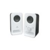 Logitech Z150 Altavoces Multimedia 2.0 6W - Entrada Jack 3.5mm - Toma de Auriculares - Cable de 1.80m - Color Blanco