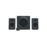 Logitech Z333 Speaker System 2.1 80 W - Subwoofer da 24 W - Jack da 3,5 mm + Ingresso RCA - Colore nero