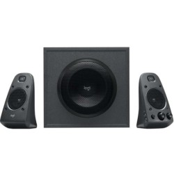 Logitech Z625 Altavoces 2.1 THX 140W - Subwoofer 260W - 2x Entradas Jack 3.5 mm - Entrada de Auriculares y RCA - Color Negro