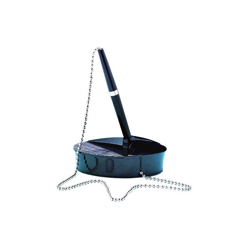 Penna a sfera Fellowes con base - Base pesante antiscivolo - Catena antifurto da 520 mm - Colore inchiostro blu Penna a sfera Fellowes con base - Base pesante antiscivolo - Catena antifurto da 520 mm - Colore inchiostro blu