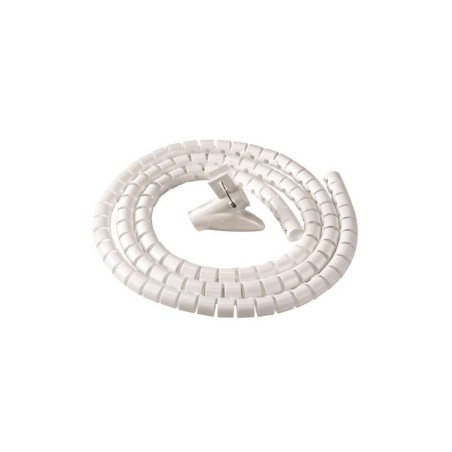 Organizzatore per cavi Fellowes CableZip - Riutilizzabile - Include strumento di montaggio - Bianco