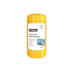 Fellowes Pack de 100 Toallitas de Limpieza para Pantallas