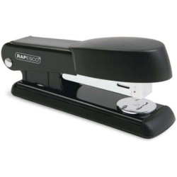 Cucitrice da tavolo in metallo Rapesco Bowfin - Fino a 25 fogli - Graffette 26/6, 24/6 - Pinzatura chiusa e aperta
