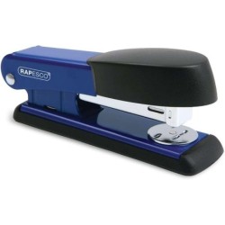 Rapesco Bowfin Grapadora Metalica de Sobremesa - Hasta 25 Hojas - Grapas 26/6, 24/6 - Grapado Cerrado y Abierto