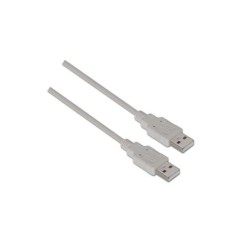 Cavo USB 2.0 Aisens - Tipo A maschio a maschio - 1,0 m - Colore beige