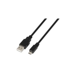 Cavo USB 2.0 Aisens - Tipo A maschio a Micro B maschio - 0,8 m - Colore nero