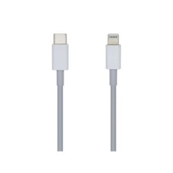 Cavo USB 2.0 da Lightning a USB-C Aisens - Lightning/M-USB-C/M - 2,0 m - Bianco