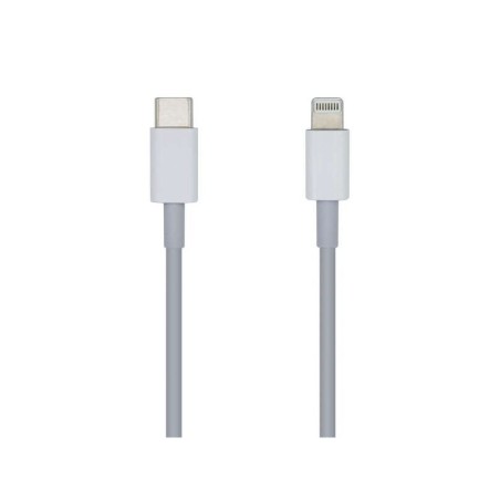 Cavo USB 2.0 da Lightning a USB-C Aisens - Lightning/M-USB-C/M - 2,0 m - Bianco