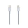 Cavo USB 2.0 da Lightning a USB-C Aisens - Lightning/M-USB-C/M - 2,0 m - Bianco