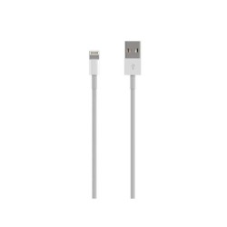 Cavo Aisens da Lightning a USB 2.0, Lightning/M-USB A maschio - 0,5 m - Bianco
