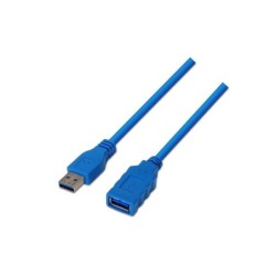 Cavo di prolunga USB 3.0 Aisens - Tipo A maschio a femmina - 2,0 m - Colore blu