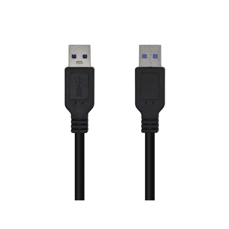 Cavo USB 3.0 Aisens - Tipo A/MA/M - 1,0 M - Colore nero Cavo USB 3.0 Aisens - Tipo A/MA/M - 1,0 M - Colore nero
