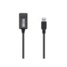 Cavo prolunga Aisens USB 3.0 con amplificatore - Tipo A/MA/H - 5,0 m - Colore nero