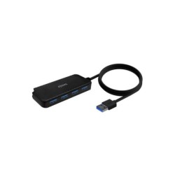 Hub USB 3.0 Aisens - Tipo A/M-4X Tipo A/H - 60 cm - Colore Nero