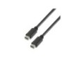 Cavo USB 2.0 3A Aisens - Tipo USB-C/M-USB-C/M - 1,0 m - Colore Nero