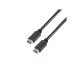 Cavo USB 2.0 3A Aisens - Tipo USB-C/M-USB-C/M - 3,0 m - Colore Nero