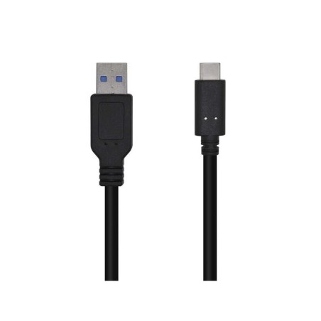 Cavo USB 3.1 Gen2 Aisens 10Gbps 3A - Tipo USB-C/MA Maschio - 0,5 m - Colore Nero
