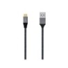 Cavo Aisens USB 3.1 GEN2 in alluminio 10GBPS 3A - TIPO USB-C/MA/M - 1,0 M - Colore Grigio