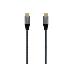 Aisens Cavo USB 3.2 GEN2x2 Alluminio 20GBPS 5A 100W E-MARK - TIPOUSB-C/M-USB-C/M - 2.0M - Colore Grigio