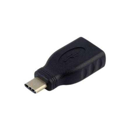 Adattatore Aisens USB 3.1 Gen1 5Gbps 3A - Tipo USB-C/MA Femmina - Colore Nero