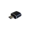 Aisens Mini Adaptador USB 3.1 Gen2 10Gbps 3A - Tipo USB-C/M-A/H - Color Negro