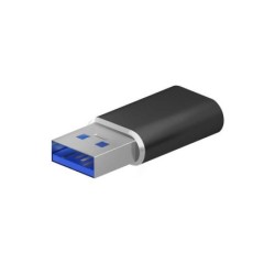 Adattatore Aisens Mini USB 3.2 Gen2/USB 2.03A - Tipo USB-C/HA/M - Colore nero