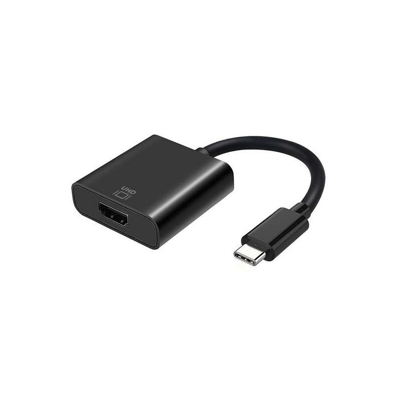 Convertitore Aisens da USB-C a HDMI 4K@60HZ - USB-C/M-HDMI/H - 15 cm - Nero Convertitore Aisens da USB-C a HDMI 4K@60HZ - USB-C/M-HDMI/H - 15 cm - Nero
