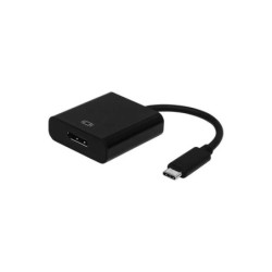 Convertitore Aisens da USB-C a Displayport 4K@60HZ - USB-C/M-DP/H - 15 cm - Nero