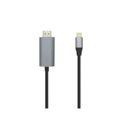 Cavo convertitore Aisens da USB-C a HDMI 4K@60HZ - USB-C/M-HDMI/M - 1,8 M - Colore nero