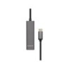 Aisens HUB USB 3.1 USB-C - Da USB-C Maschio a 4xTipo A Femmina - 15 cm - Colore Grigio