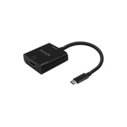 Convertitore Aisens da USB-C a HDMI 4K@30Hz - USB-C/M-HDMI/H - 15 cm - Nero