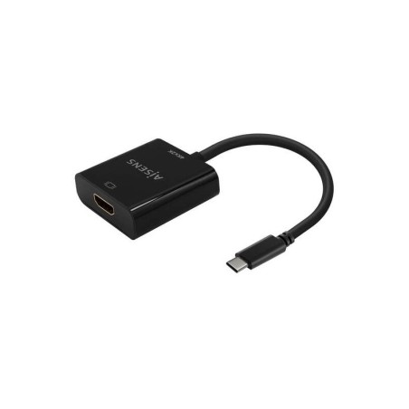 Convertitore Aisens da USB-C a HDMI 4K@30Hz - USB-C/M-HDMI/H - 15 cm - Nero