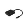 Convertitore Aisens da USB-C a HDMI 4K@30Hz - USB-C/M-HDMI/H - 15 cm - Nero