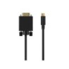 Cavo convertitore Aisens da USB-C a VGA - USB-C/M-Hdb15/H - 0,8 m - Nero