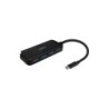 Aisens Hub USB 3.1 USB-C - USB-C/M-4Xtipo A/H - 15 cm - Nero