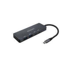 Aisens Hub USB 3.2 Gen1 5G USB-C - USB-C/M-2xUSB-C/H-2xUSB-A/H - 15cm - Color Gris