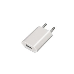 Aisens Mini Cargador USB - 5V/1A - Color Blanco