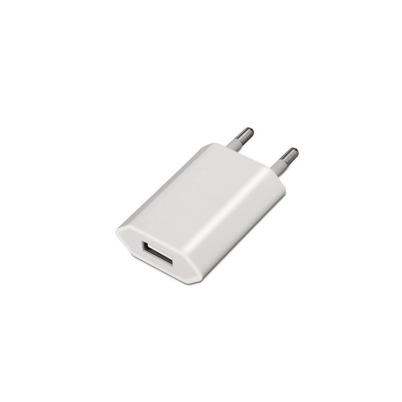 Aisens Mini Cargador USB - 5V/1A - Color Blanco Aisens Mini Cargador USB - 5V/1A - Color Blanco