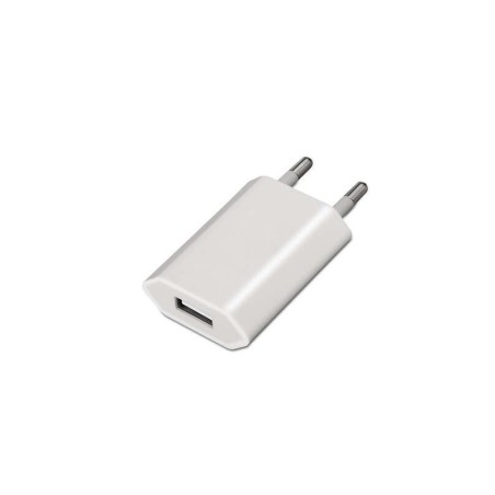 Aisens Mini Cargador USB - 5V/1A - Color Blanco