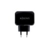 Aisens Cargador USB 17W 5V/3.4A - 2xUSB con Control AI - Color Negro