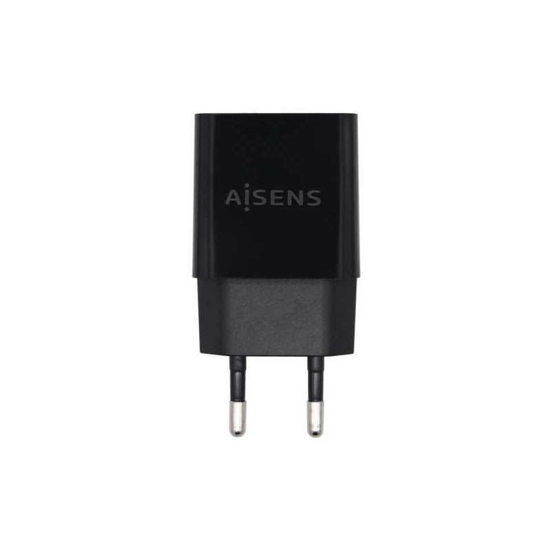 Aisens Cargador USB 10W Alta Eficiencia - 5V/2A - Color Negro
