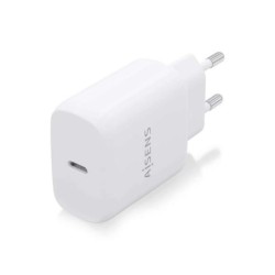 Aisens Cargador USB-C PD3.0 1 Puerto 1xUSB-C 25W - Color Blanco