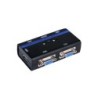 Aisens Conmutador KVM VGA USB 1U-2PC+Cable - Color Negro