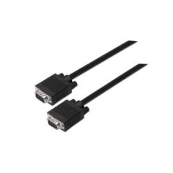 Cavo Aisens SVGA - HDB15/Maschio-HDB15/Maschio - 3,0 m - Colore nero