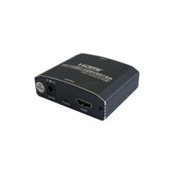 Aisens Conversor SVGA Hembra+Audio a HDMI Hembra - Color Negro