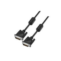 Aisens Cable DVI Dual Link 24+1 con Ferrita - DVI-D Macho a DVI-D Macho - 1.8m - (2560 x 1600) - Color Negro