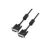 Aisens Cable DVI Dual Link 24+1 con Ferrita - DVI-D Macho a DVI-D Macho - 1.8m - (2560 x 1600) - Color Negro